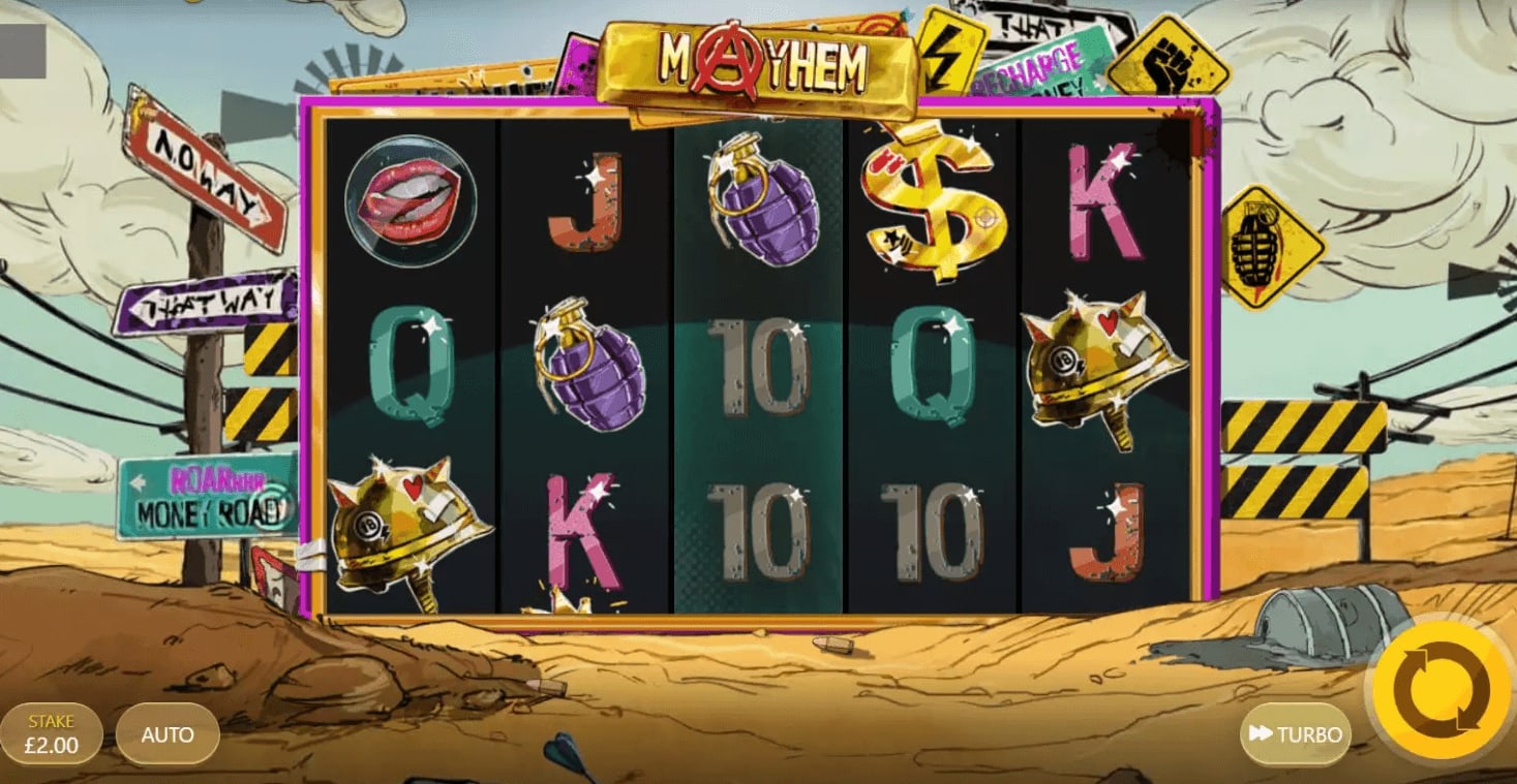 Các biểu tượng trong game Mayhem